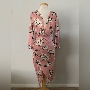 Pink Floral Dress